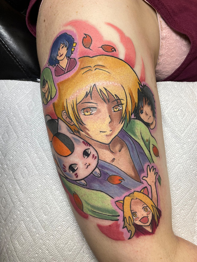 Natsume tattoo by Anna Saveria